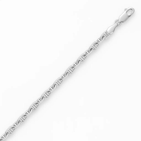 Sterling Silver Anchor Chain Necklace (4.30 mm) - alternate view 3