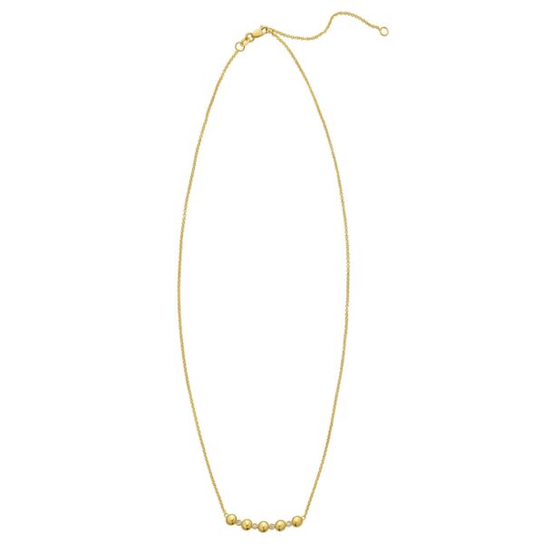14K Yellow Gold Diamond Cut Rope Chain - alternate view 2
