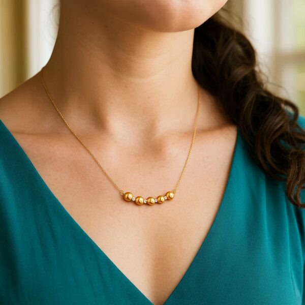 14K Yellow Gold Diamond Cut Rope Chain - alternate view 3