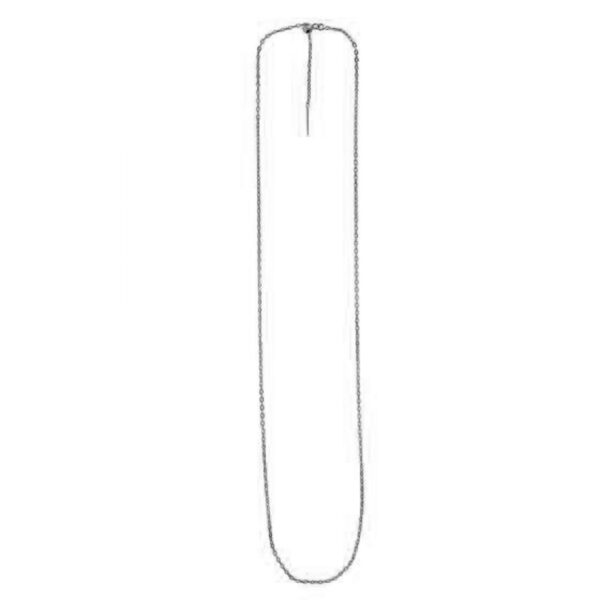 Endless Adjustable Cable Chain in 14k White Gold (1.70 mm)