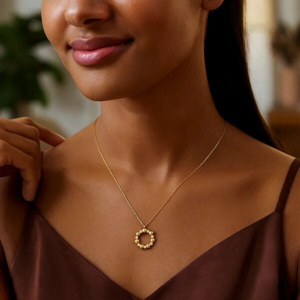 14K Yellow Gold Diamond Cut Cable Chain Necklace - alternate view 5