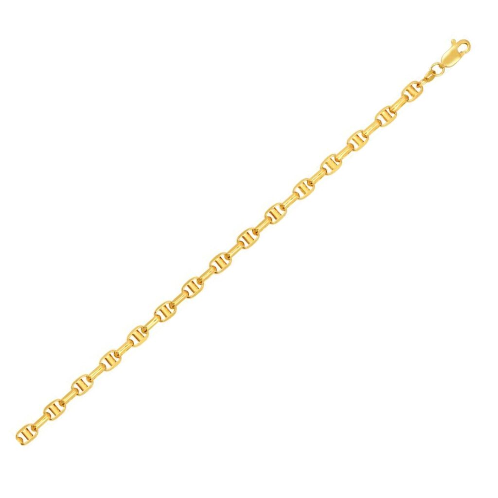 14k Yellow Gold Lite Anchor Chain (5.20 mm)