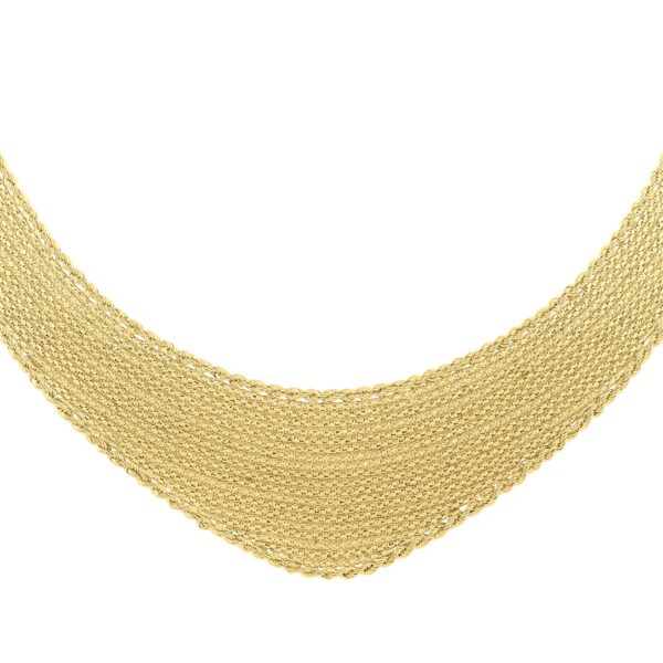 Cleopatra Gratuated Necklace in 14K Yellow Gold - alternate view 3