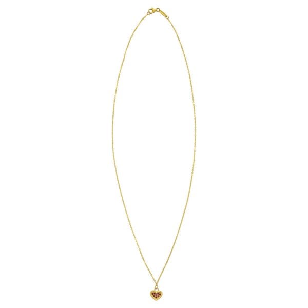 Classic 14K Yellow Gold Rope Chain Necklace - alternate view 2