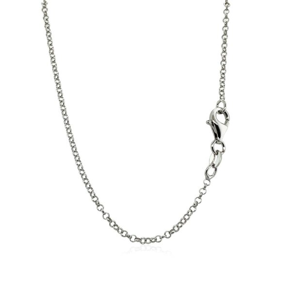 Sterling Silver 17 inch Necklace with Dream Catcher Pendant - alternate view 3