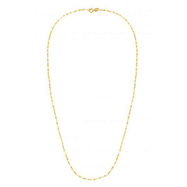 14k Yellow Gold Alternate Valentino Chain (1.40 mm)