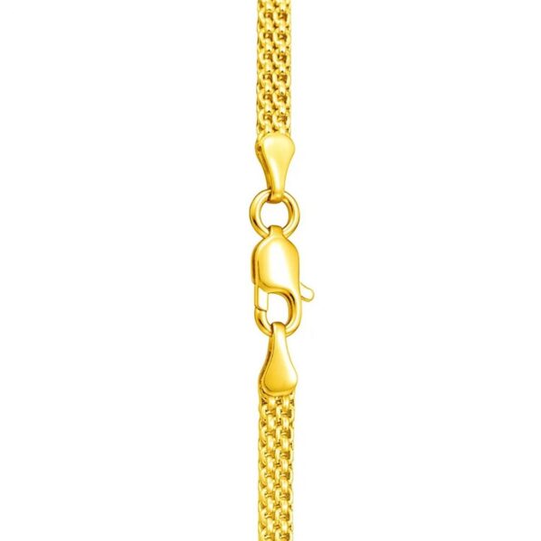 14k Yellow Gold Bismark Chain (4.70 mm) - alternate view 4