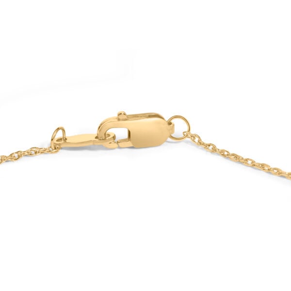 10K Yellow Gold Plated .925 Sterling Silver 1.50 Cttw Lab Grown Diamond Bezel Set Bracelet - alternate view 2