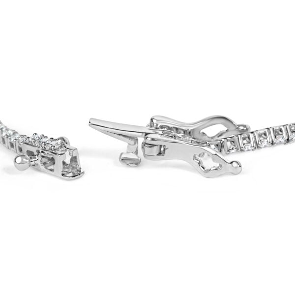 14K White Gold 1.0 Cttw Lab Grown Diamond Tennis Bracelet - alternate view 2