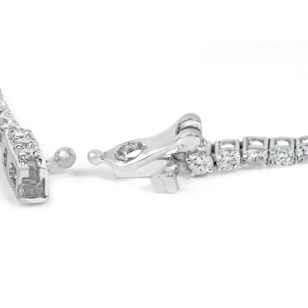 14K White Gold 2.0 Cttw Lab Grown Round Diamond Tennis Bracelet - alternate view 2