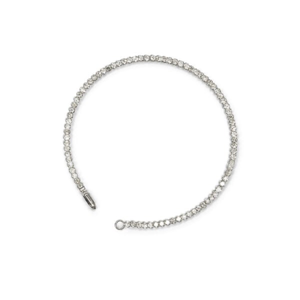 10K White Gold 2.00 Cttw Lab Grown Diamond Tennis Bracelet - alternate view 3