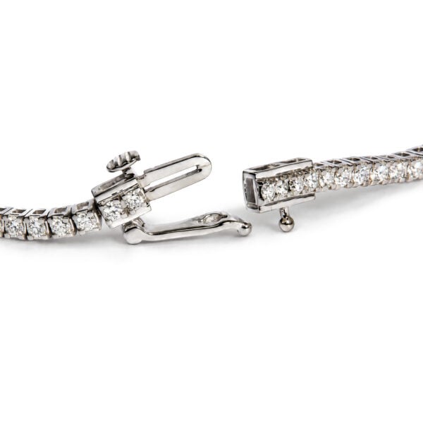 .925 Sterling Silver 2.00 Cttw Lab Grown Diamond Tennis Bracelet - alternate view 2